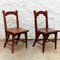 Catalan Modernist Wooden Chairs, 1920, Set of 2 2