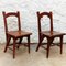 Catalan Modernist Wooden Chairs, 1920, Set of 2, Image 2