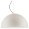 Suspension Lamp Sonora Opaline Methacrylate by Vico Magistretti for Oluce 1