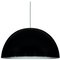 Suspension Lamps Sonora Large Black by Vico Magistretti for Oluce 1