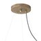Megafon 9 Round Raw Brass Ceiling Lamp by Jesper Ståhl for Konsthantverk 5