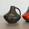 Jarrones Fat Lava de cerámica de Heinz Siery para Carstens Tönnieshof, Germany, años 70. Juego de 2, Imagen 4