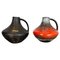 Fat Lava Pottery Vases by Heinz Siery for Carstens Tönnieshof, Germany, 1970s, Set of 2 1