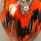 Large Multi-Color Pottery Fat Lava 414-38 Floor Vase from Scheurich, 1970s, Image 7