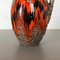 Large Multi-Color Pottery Fat Lava 414-38 Floor Vase from Scheurich, 1970s 4