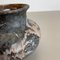 Jarrones Fat Lava de cerámica abstracta de Ruscha, Germany, años 60. Juego de 2, Imagen 9