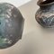 Jarrones Fat Lava de cerámica abstracta de Ruscha, Germany, años 60. Juego de 2, Imagen 20