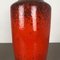 Large Multi-Color Pottery Super Fat Lava 517-45 Vase from Scheurich WGP, 1970s, Image 7