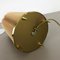 Modernist Table Light With Brass Base, Italy, 1970s, Image 12