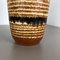 Large Multi-Color Pottery Fat Lava 517-45 Floor Vase from Scheurich, 1970s 4