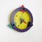 Postmodern Paradise Wall Clock by Shohei Mihara for Wakita, Japan, 1980s 3