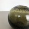 Vintage Green Perlora Glass Vase by Walter Drexel for WMF, Germany, 1960s 8