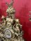 Französische Kronleuchter aus vergoldeter Bronze und Uhrengarnitur, 19. Jh. 14