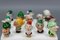 German Porcelain and Cork Bottle Stoppers, 1930s, Set of 13 2