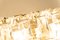 Large Glass Sconce Wall Fixture from Hillebrand, Germany, Image 7