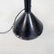 Schwarze italienische Mid-Century Callimaco Stehlampe aus Stahl von Sottsass für Artemide, 1980 3