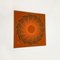 Danish Space Age Brown, Orange & White Canvas by Verner Panton, 1970s 10