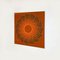 Danish Space Age Brown, Orange & White Canvas by Verner Panton, 1970s, Image 11