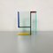 Mid-Century Italian Modern Transparent & Colored Acrylic Glass Vase from PO, 1980s, Image 2