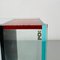 Mid-Century Italian Modern Transparent & Colored Acrylic Glass Vase from PO, 1980s 9