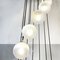 Mid-Century Italian Opaline Cascade Chandelier from Rossini Illuminazione, 1960s, Image 6