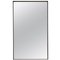 Rectangular Quadro Mirror with Deep Frame in Burnished Brass by Salvatori 1