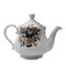 Rose Gold & Blue Teapot from Stella Fatucchi Art Porcelain 1