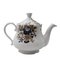 Rose Gold & Blue Teapot from Stella Fatucchi Art Porcelain, Image 1