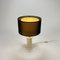 Mid-Century Travertine & Brass Table Lamp, 1960s 3