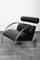 Black Leather Zyklus Armchair by Peter Maly for COR 7