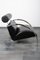 Black Leather Zyklus Armchair by Peter Maly for COR 2