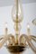 French Smoked Glass Chandelier 3