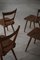 Mid-Century French Primitive Dining Chairs, 1950s, Set of 4 11