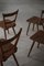 Mid-Century French Primitive Dining Chairs, 1950s, Set of 4, Image 11