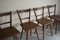 Mid-Century French Primitive Dining Chairs, 1950s, Set of 4 2