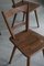 Mid-Century French Primitive Dining Chairs, 1950s, Set of 4, Image 7