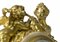 Französische Kaminuhr aus vergoldeter Bronze & Marmor, 19. Jh 6