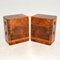 Art Deco Burr Walnut Bedside Chests, 1930s, Set of 2, Image 3