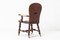 19th Century English Mahogany Armchair 7