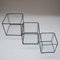 Glass Isocele Nesting Tables by Max Sauze, Set of 3 3