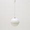 White Acrylic Glass Chandelier by Luigi Bandini Buti for Kartell, 1960s 2
