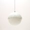 White Acrylic Glass Chandelier by Luigi Bandini Buti for Kartell, 1960s 3