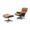 Lounge Chair & Ottoman by Charles & Ray Eames for ICF, 1960s, Set of 2 3