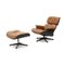 Sessel & Fußhocker von Charles & Ray Eames für ICF, 1960er, 2er Set 3