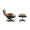 Fauteuil et Ottomane par Charles & Ray Eames pour ICF, 1960s, Set de 2 2