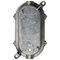 Vintage Industrial Cast Metal Frosted Glass Sconce Wall Lights, Image 5