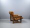 Leather & Mahogany Lounge Chair from Coja, 1980s 6