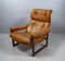Mahogany Lounge Chair from Coja, 1980s 26