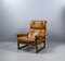 Mahogany Lounge Chair from Coja, 1980s 15