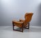 Mahogany Lounge Chair from Coja, 1980s 11